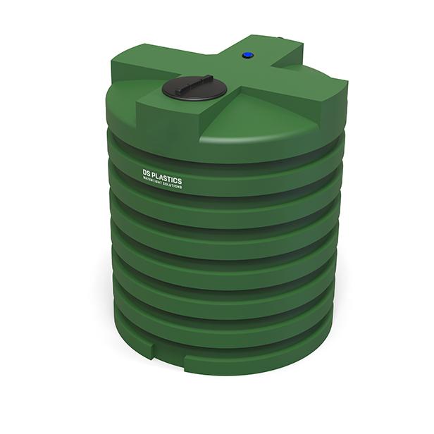 KUNSTSTOF WATERTANK GROEN 5000L UVR VERTICAAL ULTRA