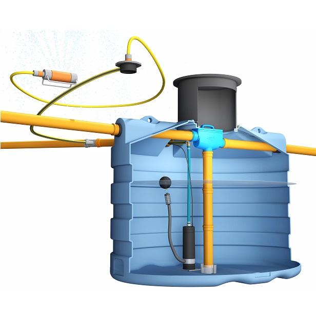 Kit de pompe à eau pour citernes aériennes à eau