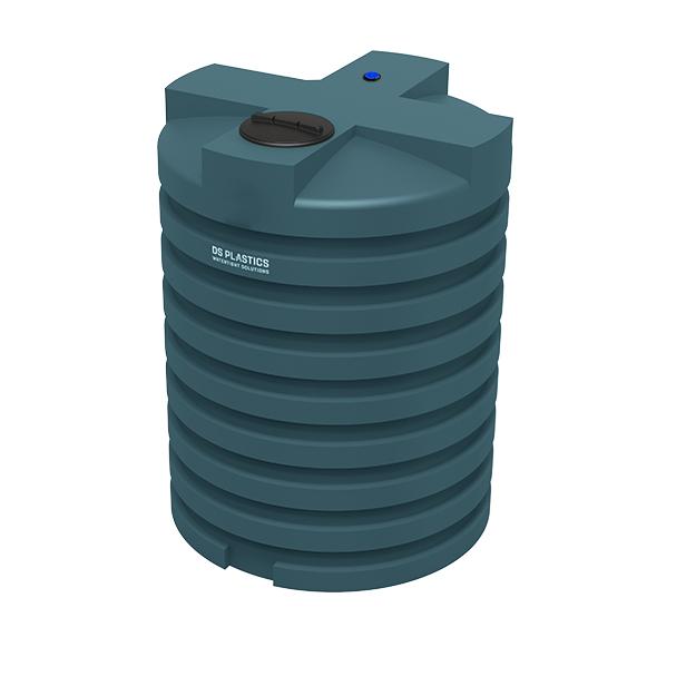 KUNSTSTOF WATERTANK BLAUW 6000L UVR VERTICAAL BASIC